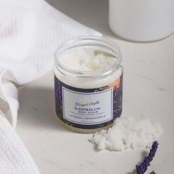 Lavender Body Scrub With Grapefruit Essential Oil - 250 ml