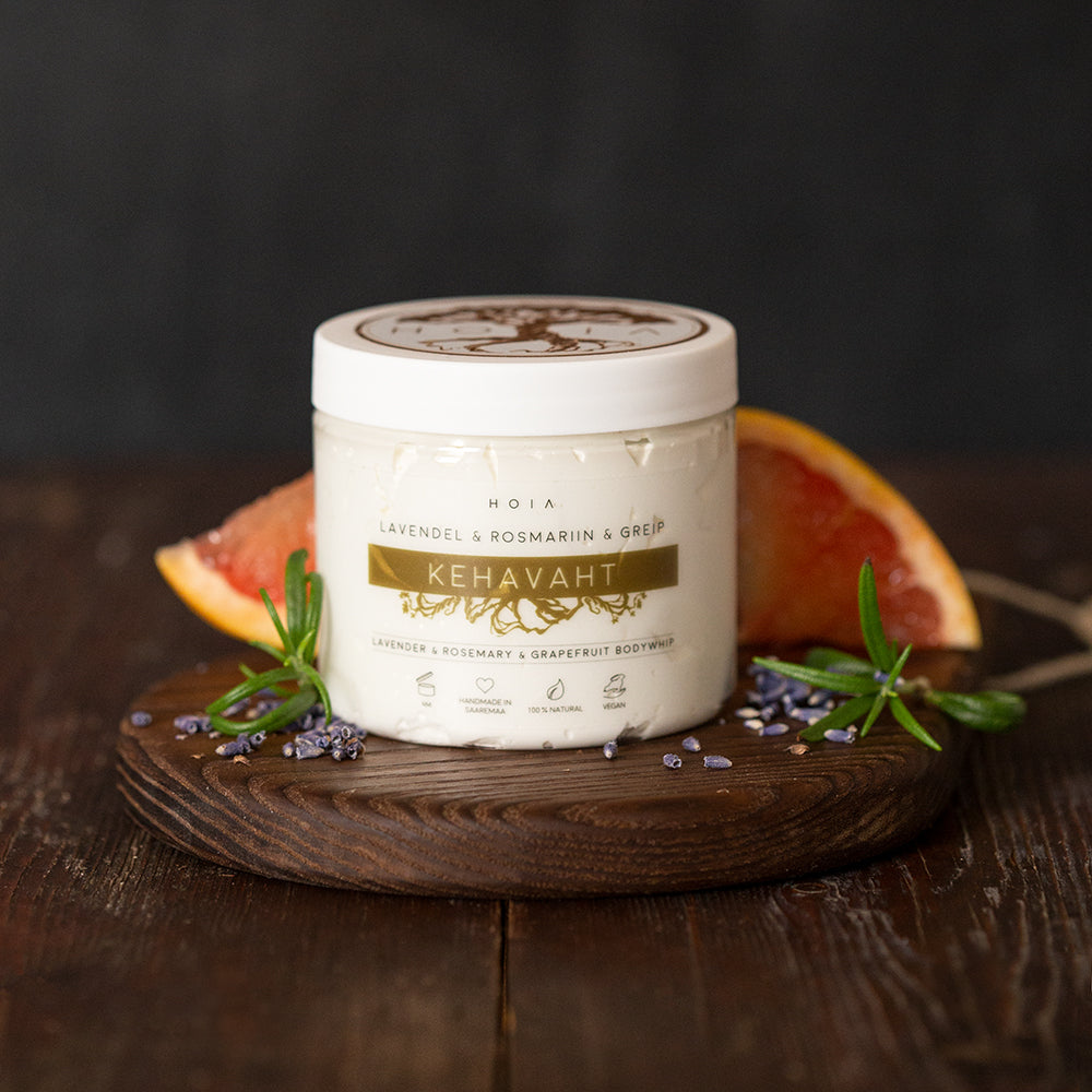 Whipped Body Butter Lavender & Grapefruit & Rosemary, 200ml