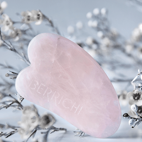 Rose Quartz Gua Sha Massage Crystal